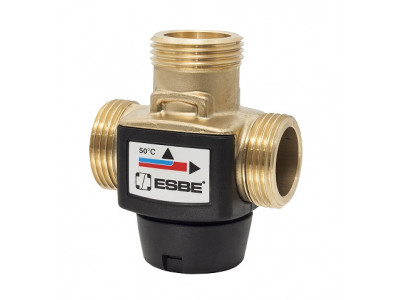 ESBE VTD 322 Přepínací termostatický ventil DN 20 - 1" (50°C)